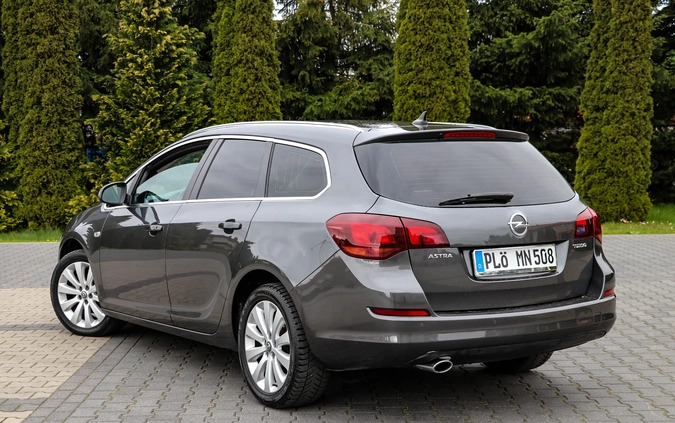 Opel Astra cena 26900 przebieg: 169397, rok produkcji 2011 z Nowy Dwór Mazowiecki małe 781